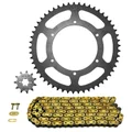 CHAIN AND SPROCKET KIT FOR  DERBI 50 GPR RACING 2004>2005, 50 GPR 2004>2005  420  12x53 (BORE Ø 108mm) (OEM SPECIFICATION)  -AFAM-