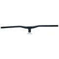 CINTRE VTT DEMI RELEVE ALU NOIR L 78cm AVEC POTENCE INTEGREE entraxe L55mm POUR PIVOT FOURCHE 1"1/8 (28.6mm)
