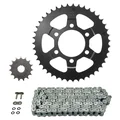 KIT CHAINE ADAPTABLE SUZUKI 750 GSX-R 1990>1991  530  15x43  (DIAM COURONNE 76/100/10.5)  (DEMULTIPLICATION ORIGINE)  -AFAM-