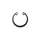 CIRCLIPS (25x26,9x1,2) "PIAGGIO GENUINE PART" COMMON FOR ALL MAXISCOOTERS  -B015959-