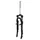 FORK- FOR TREKKING BIKE 28 " ZOOM 730 THREADED STEERER Ø 50mm , THREADED STEERER Ø 1"/22,2 INNER . STEERER SIZE : 240/75..FOR Disc brake or V brake.
