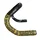RUBAN DE GUIDON / CINTRE NEWTON EBON NOIR DEGRADE JAUNE AVEC BOUCHONS (CONFORTABLE EPAISSEUR 2.6mm)