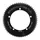 CHAINRING FOR TRACK BIKE - 5 Arms- Ø 144 TA FULL TRACK 56 Teeth- BLACK ALU 7075 For CHAIN 3.17mm (1"1/8)