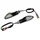 CLIGNOTANT UNIVERSEL REPLAY TRIANGLE 12 LEDS BASE ABS TRANSPARENT/NOIR BASE COURTE (L 69mm / H 24mm / L 20mm) (HOMOLOGUE CE) (PAIRE)