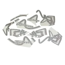 AUTOCOLLANT/STICKER/KIT DECORS ORIGINE PIAGGIO 50 TYPHOON 2010>2016  POUR VEHICULE BLEU 253/A  -675125-