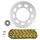 CHAIN AND SPROCKET KIT FOR YAMAHA 50 DT R 2003>2006, MBK 50 XLIMIT 2003>2006  420  11x50  (REAR SPROCKET Ø 105/125/8.5)  (OEM SPECIFICATIONS)  -AFAM-