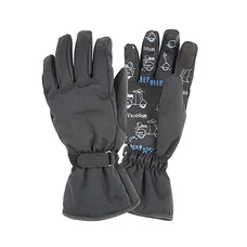GANTS AUTOMNE/HIVER TUCANO ENFANT PASSWORD CE KID NOIR  8 ANS  (HOMOLOGUE EN13594)