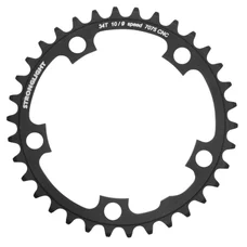 PLATEAU ROUTE 5BRA D.110 STRONGLIGHT 34DTS INTERIEUR NOIR TYPE SHIMANO 9/10/11V.
