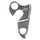 PATTE DE DERAILLEUR ALU P2R BH/COMMENCAL/DIAMONBACK/GITANE/BIANCHI/VITUS/GO SPORT/BMC... GH-022 (EN VRAC POUR ATELIER)