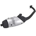 EXHAUST FOR SCOOT LEOVINCE TOURING FOR  PIAGGIO 50 ZIP 2stroke 2009>, TYPHOON 2012> (REF 5565)