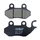 BRAKE PADS - TRW FOR SYM 125 SYMPHONY 2009> Front, 125 FIDDLE III 2014>2016 Front / PEUGEOT 50-125-150 TWEET 2010> Front, 125-200 LXR 2010> Front