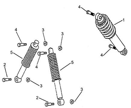 Suspension avant/arriere