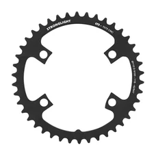 PLATEAU ROUTE 4BRA D.110 POUR SHIMANO DURA-ACE 9100 STRONGLIGHT 42DTS INTERIEUR NOIR CT2  11V. POUR EXTERIEUR 54DTS