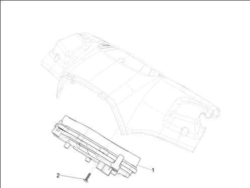 Groupe instruments - Cruscotto