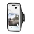 ETUI SUPPORT SMARTPHONE/TELEPHONE RIXUS DE SPORT ULTRA RESISTANT NOIR FIXATION VELCRO AU BRAS (VENDU A L'UNITE) -RXSP02