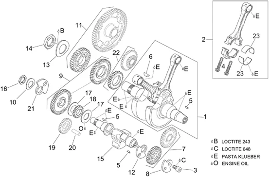 Arbre moteur I