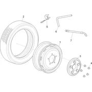 Roues avant et arrière