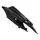 REAR SIDE COVER FOR SCOOT KYMCO 50 AGILITY RS, 125 AGILITY RS GLOSS BLACK LEFT (O.R. 83600-LGB5-E10)
