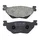BRAKE PAD - NEWFREN FOR YAMAHA 530 TMAX 2012> REAR (FD0493SE MAXISCOOT SINTERED)