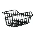 PANIER ARRIERE ALU BASIL CENTO NOIR (45x33x21cm)