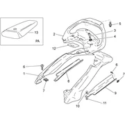 Carrosserie arriére - des.selle