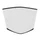 DECAL - ON NUMBER PLATE HOLDER "PIAGGIO GENUINE PART" GILERA 50 SMT, RCR 2018>  -2H002131-