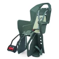 PORTE BEBE/SIEGE ENFANT ARRIERE POLISPORT A FIXER SUR CADRE KOOLAH GRIS COUSSIN CREME (9 A 22Kgs) HOMOLOGUE EN 14344