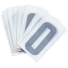 CHIFFRE PLAQUE PVC MOTO/SCOOTER 45mm  0  (VENDU PAR 10)