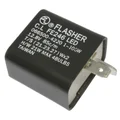CENTRALE CLIGNOTANTE UNIVERSELLE 12V  1 A 100W  2 FICHES/BORNES POUR CLIGNOTANTS A LEDS  -P2R-