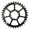 PLATEAU VTT DIRECT MOUNT POUR SRAM GX / XX1 / X01 TA DM3 34DTS 11/12V. NARROW WIDE NOIR (transmission BOOST DEPORT 3mm)