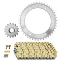 CHAIN AND SPROCKET KIT FOR HONDA 800 VFR F 2014>2019  525  16x43  (Ø SPROCKET 154/176/10.25)  (OEM SPECIFICATIONS)  -AFAM-