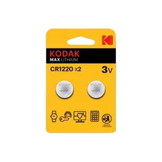 PILE BOUTON CR1220 KODAK LITHIUM 3V (VENDU PAR 2)