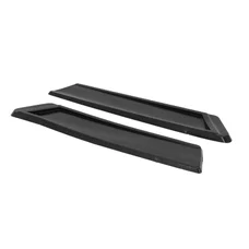 DECORATIVE SIDE BOARD (FOR TANK) FOR MOPED PEUGEOT 103 BLACK RUBBER (PAIR).  -SELECTION P2R-