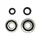 BEARING FOR CRANKSHAFT+SEALS FOR SCOOT P2R FOR PEUGEOT 50 SPEEDFIGHT 2, TKR, TREKKER AVEC POMPE DELLORTO   (KIT SC04A47CS + 6204 TPI POLYAMID C4)