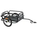 REMORQUE VELO UTILITAIRE PLIABLE MAXI 30Kgs (L69x47xH26.5) AVEC DE ROUES 16'' FIXATION AXE DE ROUE AR (COMPATIBLE AXE PLEIN ECROU / BLOCAGE RAPIDE)