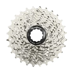 CASSETTE 10V Speed SUNRACE 11-25 RS1 for SHIMANO (LEVEL105) METALLIC SILVER (IN BOX) (11-12-13-14-15-17-19-21-23-25)