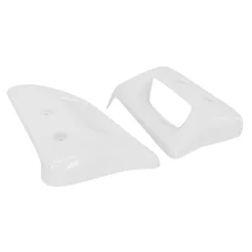 RADIATOR SIDE SPOILERS FOR PEUGEOT 103 SPX, RCX WHITE ( PAIR)  -SELECTION P2R-