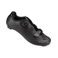CHAUSSURE ROUTE GES ROADSTER2 NOIR T43 FIXATION MICROCLIP ATOP/VELCRO COMPATIBLE LOOK/SHIMANO (PAIRE)