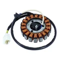 IGNITION STATOR FOR ENGINE - APRILIA 125-200 SCRABEO LIGHT 2007>2009/BENELLI 400 VELVET 2003>2006/MALAGUTI 400 MADISON 2002>2006 (18 PÔLES)  -SGR