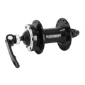 WHEEL HUB - FOR MTB - FRONT - DISC 6 spokes - BLACK - 32 spokes