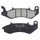 BRAKE PADS SET (2 pads) -  NEWFREN FOR BENELLI 125 BN 2018>2021  Front  /  KEEWAY 125 CITY BLADE EFI 2016>2019, SUPERLIGHT 2019>2019, LOGIC EFI 2017>2019  Front   (FD0581BE)  (ELITE ORGANIC)