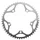 PLATEAU ROUTE 5BRA D.130 STRONGLIGHT DURAL 51DTS ARGENT TYPE SHIMANO 8/9V.