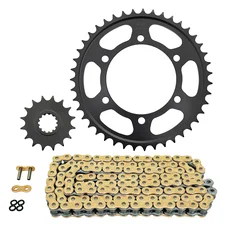 KIT CHAINE ADAPTABLE YAMAHA 700 MT-07 2014>, XSR 2017>2024 525 16x43 (DIAM COURONNE 110/130/10,25) (DEMULTIPLICATION ORIGINE) -AFAM