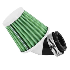 FILTRE A AIR REPLAY KN MIDDLE FO VERT/BLANC FIXATION ORIENTABLE DIAM 35/28