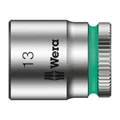 WERA 8790 HMA ZYKLOP SOCKET 1/4 Ø 13 mm (Sold per unit)  -German tools for workshop.