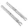 FOURREAU DE FOURCHE CYCLO ADAPTABLE PEUGEOT 103 SP, SPX GRIS (LIVREE AVEC RESSORT) (PAIRE)  -SELECTION P2R-