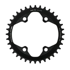 PLATEAU VTT 4BRA D.96 POUR SHIMANO SLX7000/ XT8000/ XTR9000 TA ONE 36DTS MONO NOIR MAT ALU 10/11/12V. NARROW WIDE (COMPATIBLE TOUTE CHAINE 12V SAUF SHIMANO)
