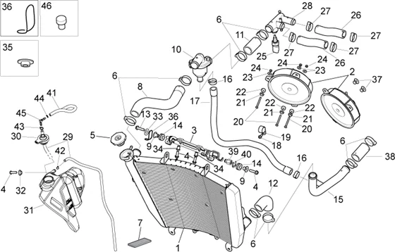 Installation refroidissement