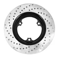REAR BRAKE DISC  INOX "PIAGGIO GENUINE PART" APRILIA 50 AF1, EUROPA, RS 1993>1998  -AP8213269-