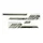 AUTOCOLLANT/STICKER/DECOR ARRIERE ORIGINE PIAGGIO 300-400 MP3 SPORT 2009>  -672213-